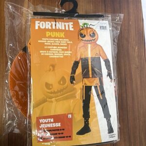 Fortnite Punk Costume Youth XL 14-16 Halloween InSpirit Designs Pumpkin